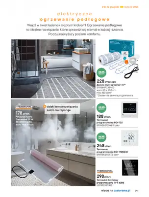 Castorama - gazetka promocyjna Katalog Łazienki od środy 17.09 do środy 31.12 - strona 241 Castorama - gazetka promocyjna Katalog Łazienki od środy 17.09 do środy 31.12 - strona 241