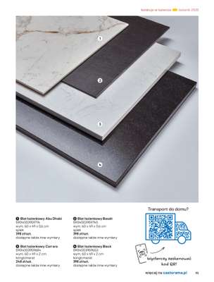 Castorama - gazetka promocyjna Katalog Łazienki od środy 17.09 do środy 31.12 - strona 93