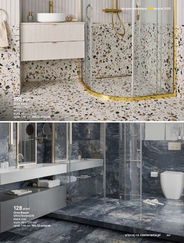 Castorama - gazetka promocyjna Katalog Łazienki od środy 17.09 do środy 31.12 - strona 247