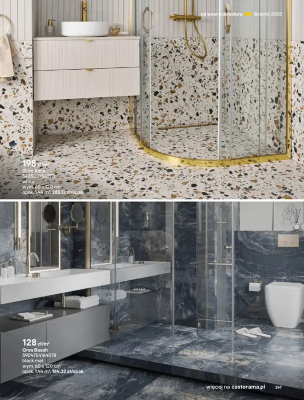 Castorama - gazetka promocyjna Katalog Łazienki od środy 17.09 do środy 31.12 - strona 247