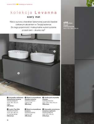 Castorama - gazetka promocyjna Katalog Łazienki od środy 17.09 do środy 31.12 - strona 36