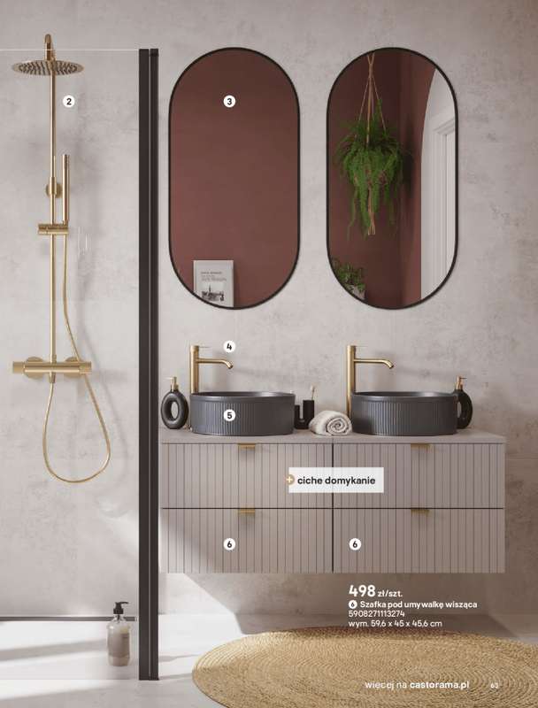 Castorama - gazetka promocyjna Katalog 艁azienki od 艣rody 17.09 do 艣rody 31.12 - strona 63 Castorama - gazetka promocyjna Katalog 艁azienki od 艣rody 17.09 do 艣rody 31.12 - strona 63