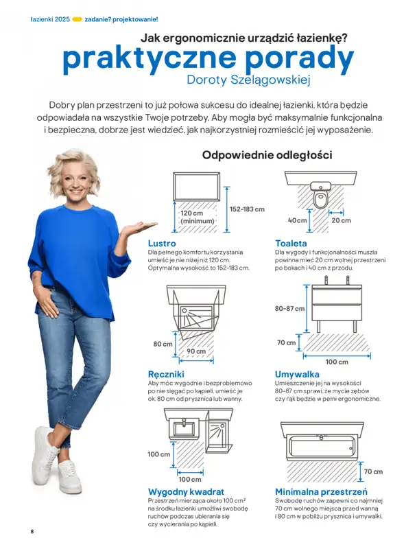 Castorama - gazetka promocyjna Katalog Łazienki od środy 17.09 do środy 31.12 - strona 8