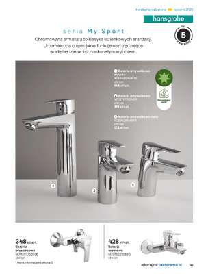 Castorama - gazetka promocyjna Katalog Łazienki od środy 17.09 do środy 31.12 - strona 141