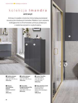 Castorama - gazetka promocyjna Katalog Łazienki od środy 17.09 do środy 31.12 - strona 68