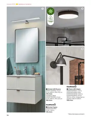 Castorama - gazetka promocyjna Katalog Łazienki od środy 17.09 do środy 31.12 - strona 106 Castorama - gazetka promocyjna Katalog Łazienki od środy 17.09 do środy 31.12 - strona 106