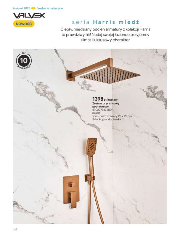 Castorama - gazetka promocyjna Katalog Łazienki od środy 17.09 do środy 31.12 - strona 120