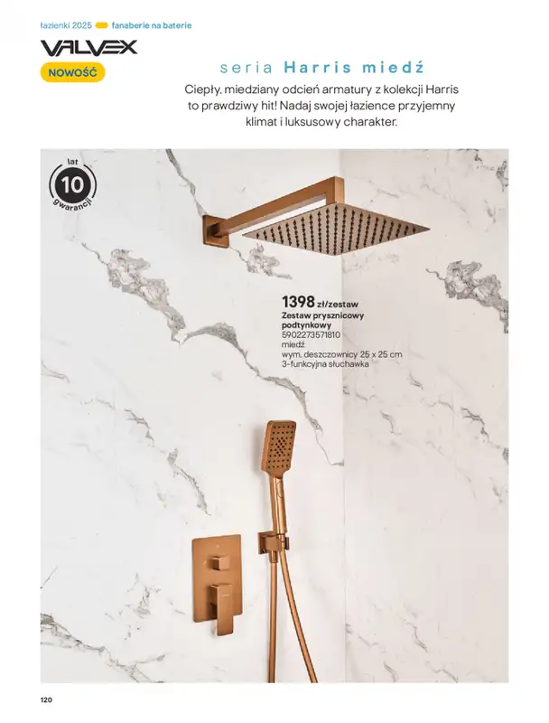 Castorama - gazetka promocyjna Katalog Łazienki od środy 17.09 do środy 31.12 - strona 120