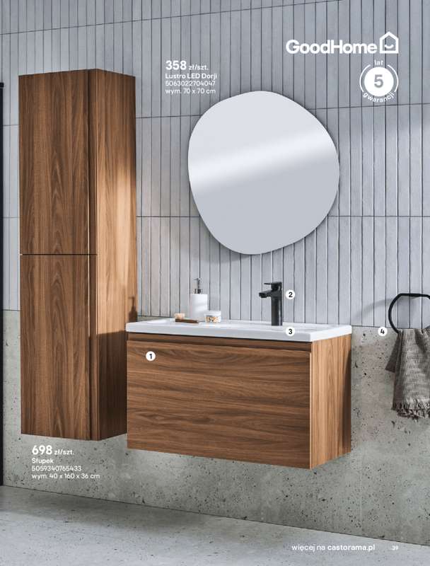 Castorama - gazetka promocyjna Katalog Łazienki od środy 17.09 do środy 31.12 - strona 39