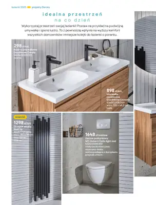 Castorama - gazetka promocyjna Katalog Łazienki od środy 17.09 do środy 31.12 - strona 24 Castorama - gazetka promocyjna Katalog Łazienki od środy 17.09 do środy 31.12 - strona 24