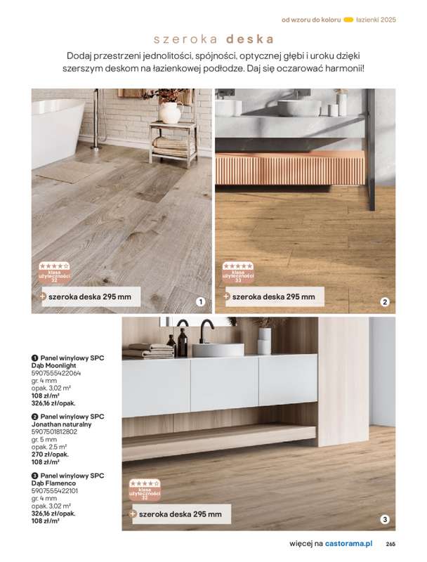 Castorama - gazetka promocyjna Katalog Łazienki od środy 17.09 do środy 31.12 - strona 265