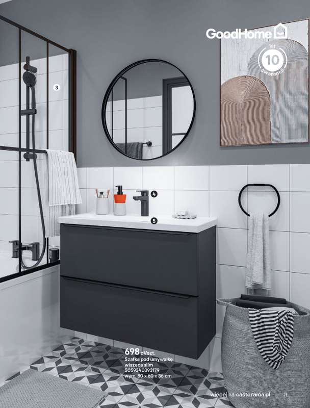 Castorama - gazetka promocyjna Katalog 艁azienki od 艣rody 17.09 do 艣rody 31.12 - strona 71 Castorama - gazetka promocyjna Katalog 艁azienki od 艣rody 17.09 do 艣rody 31.12 - strona 71