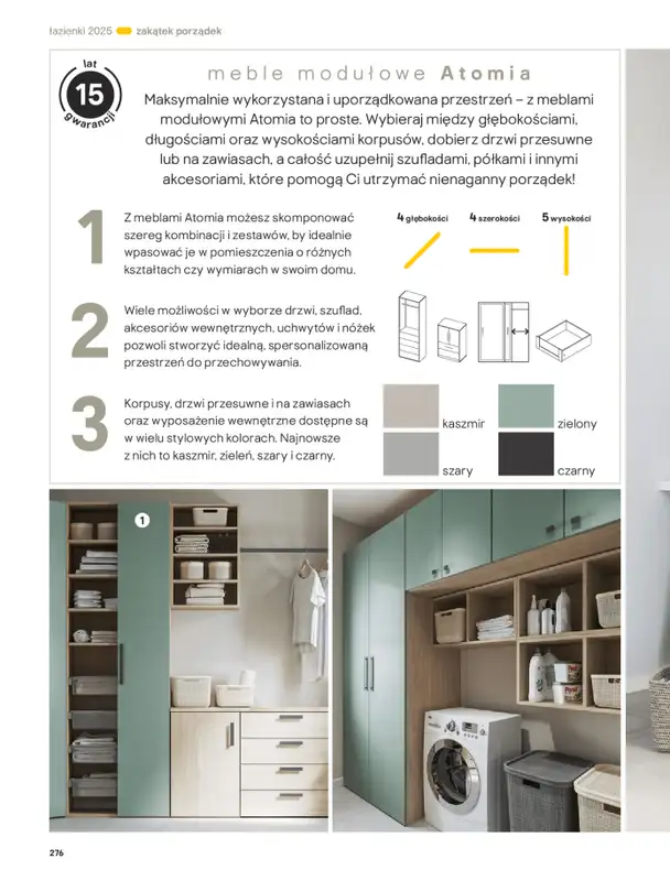 Castorama - gazetka promocyjna Katalog Łazienki od środy 17.09 do środy 31.12 - strona 276