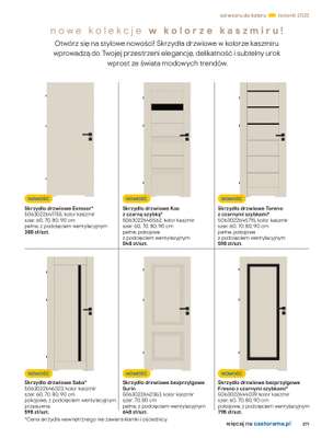 Castorama - gazetka promocyjna Katalog Łazienki od środy 17.09 do środy 31.12 - strona 271