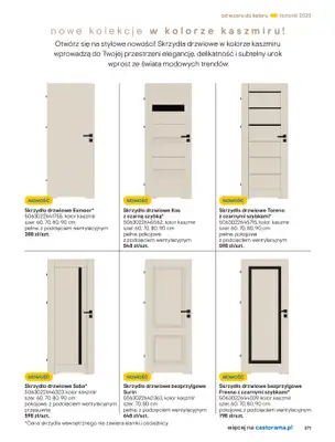 Castorama - gazetka promocyjna Katalog Łazienki od środy 17.09 do środy 31.12 - strona 271 Castorama - gazetka promocyjna Katalog Łazienki od środy 17.09 do środy 31.12 - strona 271