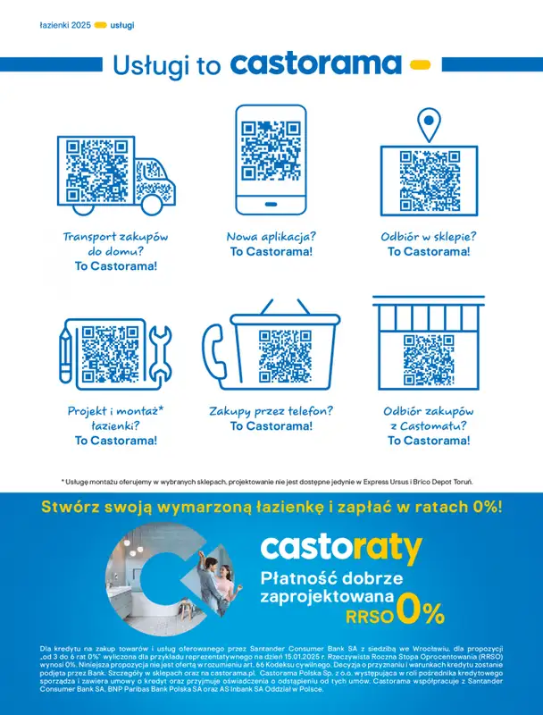 Castorama - gazetka promocyjna Katalog Łazienki od środy 17.09 do środy 31.12 - strona 4