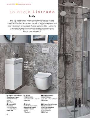 Castorama - gazetka promocyjna Katalog Łazienki od środy 17.09 do środy 31.12 - strona 60