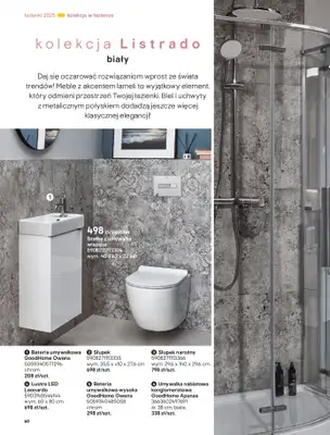 Castorama - gazetka promocyjna Katalog Łazienki od środy 17.09 do środy 31.12 - strona 60 Castorama - gazetka promocyjna Katalog Łazienki od środy 17.09 do środy 31.12 - strona 60