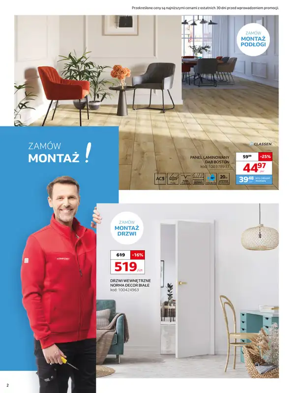 Komfort - gazetka promocyjna Gazetka od środy 17.09 do wtorku 28.10 - strona 2