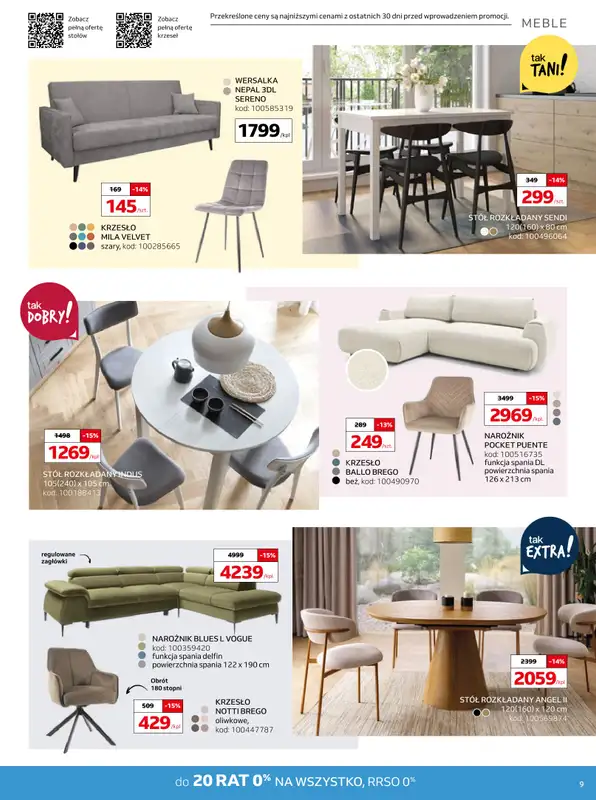 Komfort - gazetka promocyjna Gazetka od środy 17.09 do wtorku 28.10 - strona 9