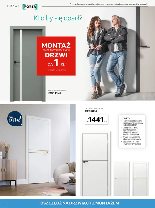 Komfort - gazetka promocyjna Gazetka od środy 17.09 do wtorku 28.10 - strona 14