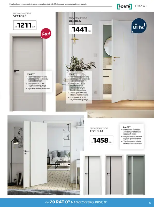 Komfort - gazetka promocyjna Gazetka od środy 17.09 do wtorku 28.10 - strona 15