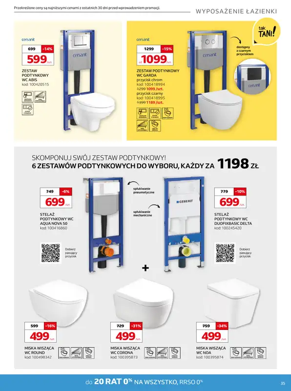 Komfort - gazetka promocyjna Gazetka od środy 17.09 do wtorku 28.10 - strona 35