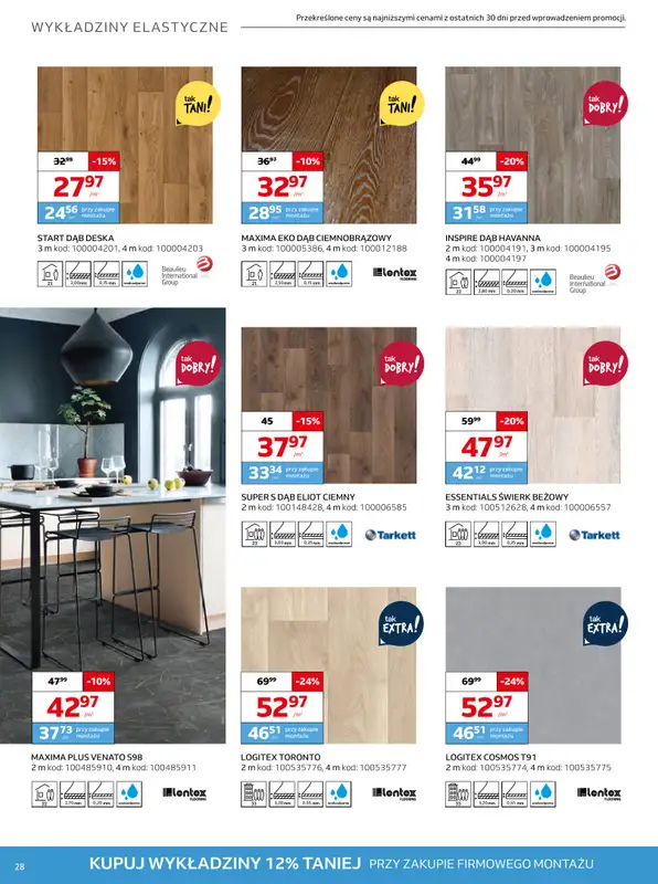Komfort - gazetka promocyjna Gazetka od środy 17.09 do wtorku 28.10 - strona 28