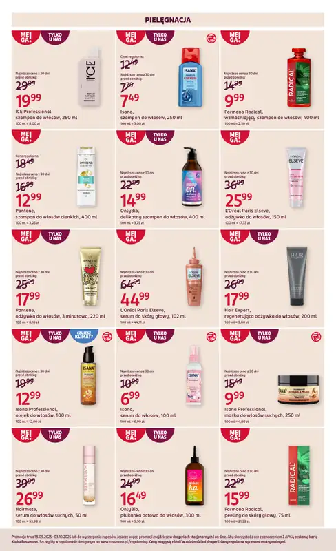 Rossmann - gazetka promocyjna Gazetka od czwartku 18.09 do piątku 03.10 - strona 5
