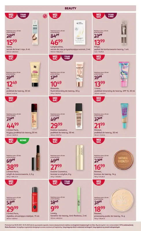 Rossmann - gazetka promocyjna Gazetka od czwartku 18.09 do piątku 03.10 - strona 9