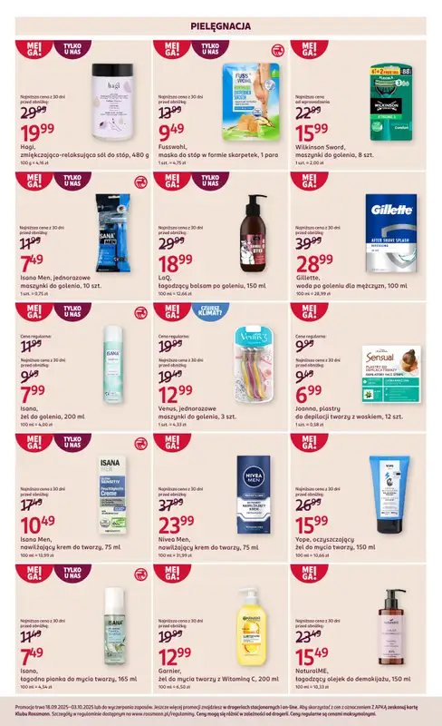 Rossmann - gazetka promocyjna Gazetka od czwartku 18.09 do piątku 03.10 - strona 7