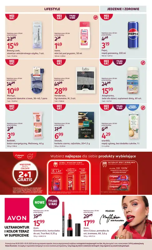 Rossmann - gazetka promocyjna Gazetka od czwartku 18.09 do piątku 03.10 - strona 13