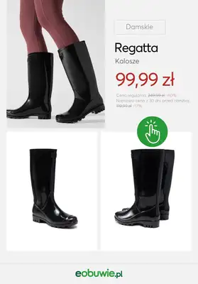 eobuwie.pl - gazetka promocyjna Kalosze damskie – must have na jesień od środy 17.09  - strona 3