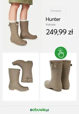 eobuwie.pl - gazetka promocyjna Kalosze damskie – must have na jesień od środy 17.09  - strona 5