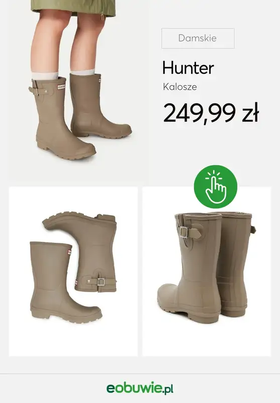 eobuwie.pl - gazetka promocyjna Kalosze damskie – must have na jesień od środy 17.09  - strona 5