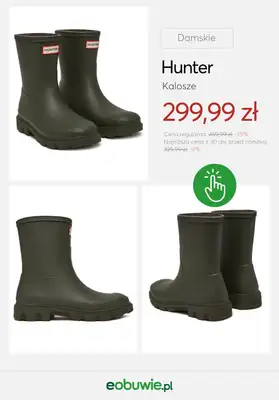 eobuwie.pl - gazetka promocyjna Kalosze damskie – must have na jesień od środy 17.09  - strona 10