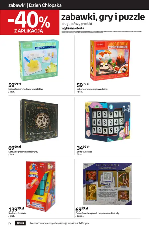 Empik - gazetka promocyjna Tom kultury: zabawki od środy 10.09 do wtorku 23.09 - strona 6