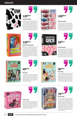 Empik - gazetka promocyjna Tom kultury: zabawki od środy 10.09 do wtorku 23.09 - strona 10 Empik - gazetka promocyjna Tom kultury: zabawki od środy 10.09 do wtorku 23.09 - strona 10