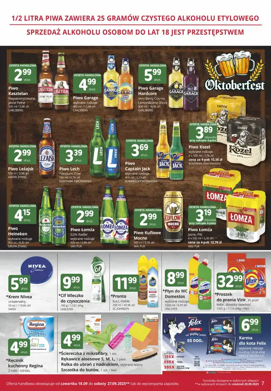 Marketvita - gazetka promocyjna Gazetka od czwartku 18.09 do soboty 27.09 - strona 7