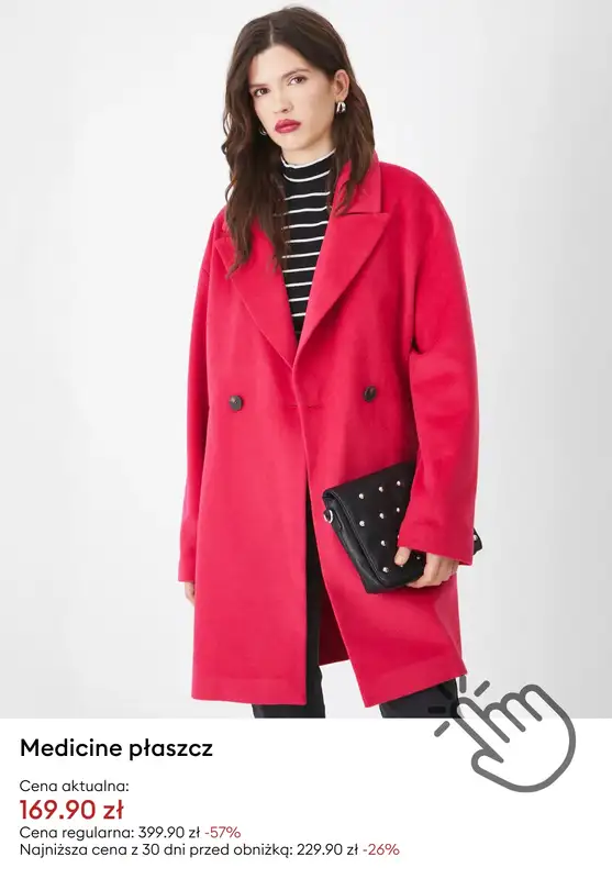 Answear - gazetka promocyjna Płaszcze damskie w promocji! od środy 17.09  - strona 8