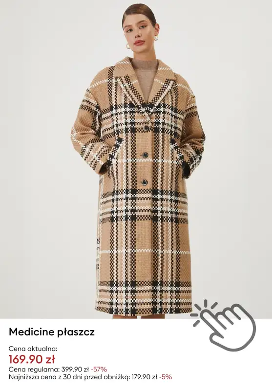 Answear - gazetka promocyjna Płaszcze damskie w promocji! od środy 17.09  - strona 3