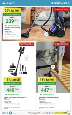 Erli - gazetka promocyjna Małe AGD i codzienne zakupy do domu taniej! od piątku 19.09 do niedzieli 28.09 - strona 5 Erli - gazetka promocyjna Małe AGD i codzienne zakupy do domu taniej! od piątku 19.09 do niedzieli 28.09 - strona 5
