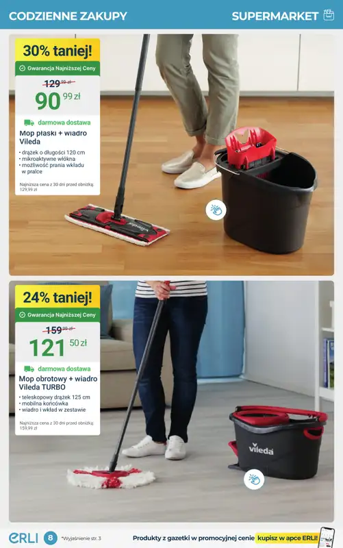 Erli - gazetka promocyjna Małe AGD i codzienne zakupy do domu taniej! od piątku 19.09 do niedzieli 28.09 - strona 8