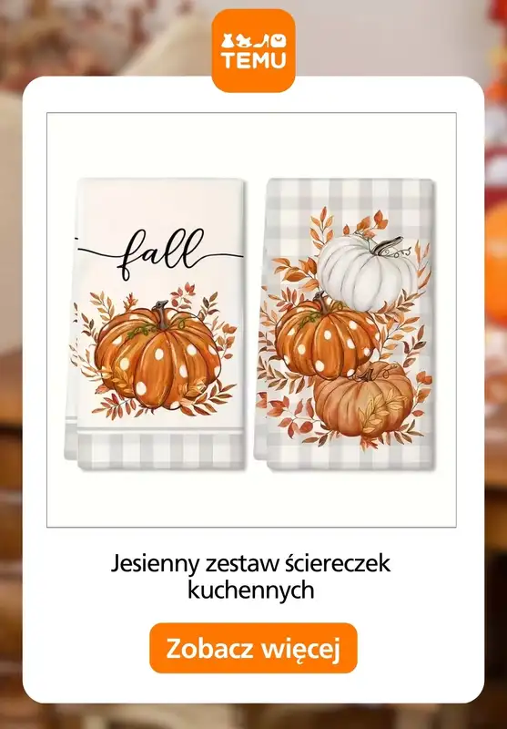 Temu - gazetka promocyjna Jesienne dekoracje od środy 17.09 do poniedziałku 29.09 - strona 9