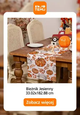 Temu - gazetka promocyjna Jesienne dekoracje od środy 17.09 do poniedziałku 29.09 - strona 3