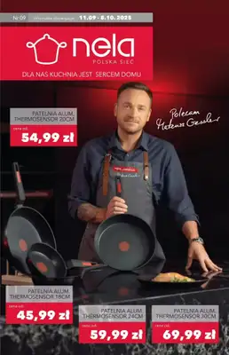Nela - gazetka promocyjna Gazetka od środy 17.09 do środy 08.10