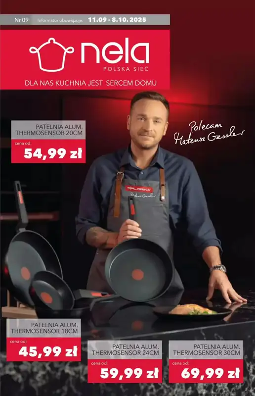 Nela - gazetka promocyjna Gazetka od środy 17.09 do środy 08.10