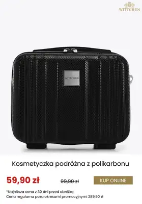 Wittchen - gazetka promocyjna Dodatkowe rabaty na walizki i kosmetyczki! od środy 17.09  - strona 3 Wittchen - gazetka promocyjna Dodatkowe rabaty na walizki i kosmetyczki! od środy 17.09  - strona 3