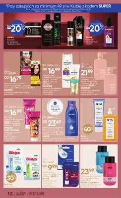 Super-Pharm - gazetka promocyjna Włosy mają moc od czwartku 18.09 do piątku 03.10 - strona 12 Super-Pharm - gazetka promocyjna Włosy mają moc od czwartku 18.09 do piątku 03.10 - strona 12