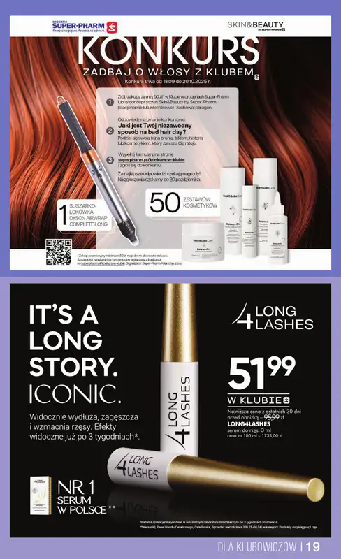 Super-Pharm - gazetka promocyjna Włosy mają moc od czwartku 18.09 do piątku 03.10 - strona 19